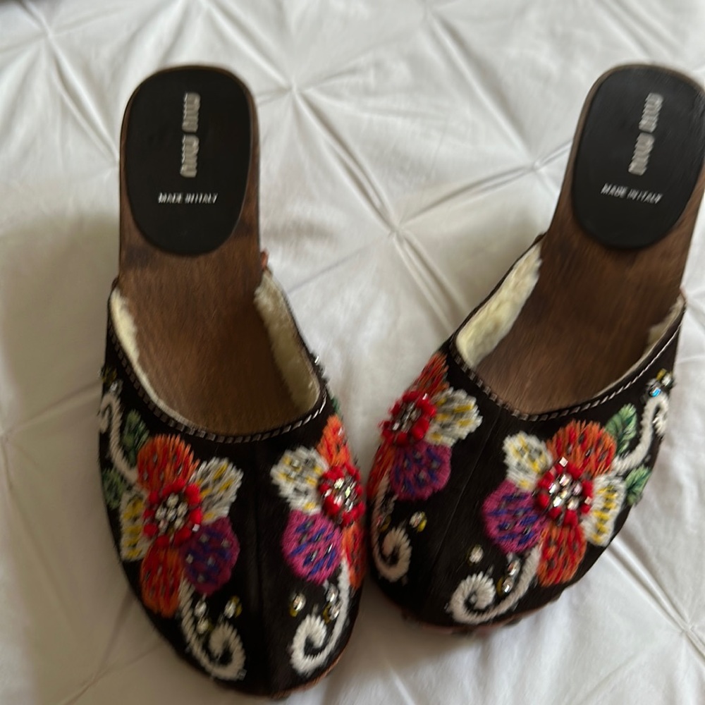 COPY - Gently used Miu Miu mules